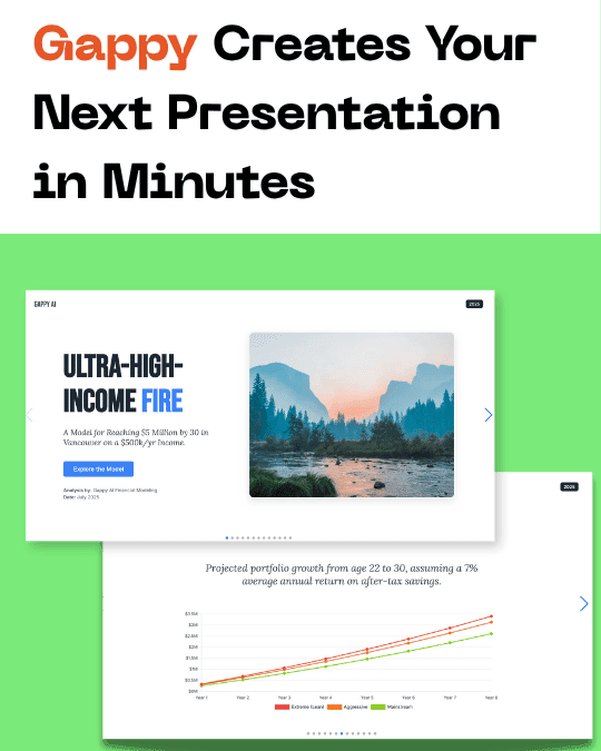 Turn Research Into a Presentation Automatically